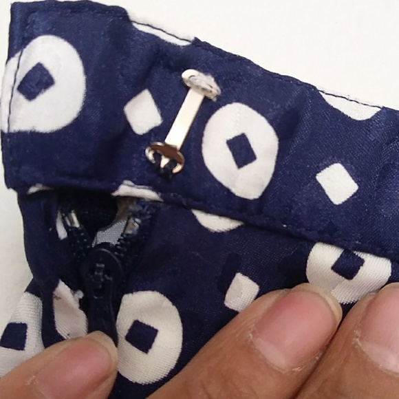 Blue pleated print - Picture 3 of 8